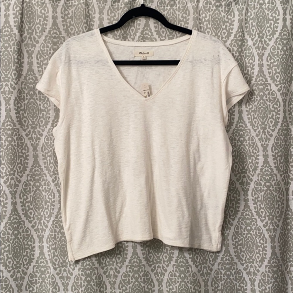 Madewell V-Neck Tee (w/ tags)